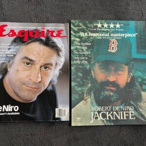 Robert DeNiro Fan Memorabilia, 1989, 1997